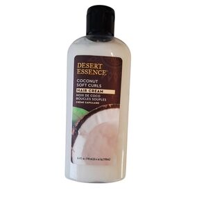 Dessert Essence Coconut Soft Curls Hair Cream - White 6.4 fl oz